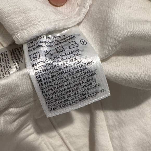 H&M White Ruffle Jean Jacket - Picture 7 of 13